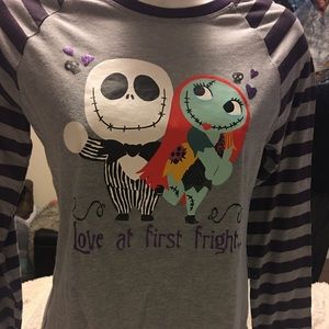 Disney Jack and Sally shirt Size XL - Kids